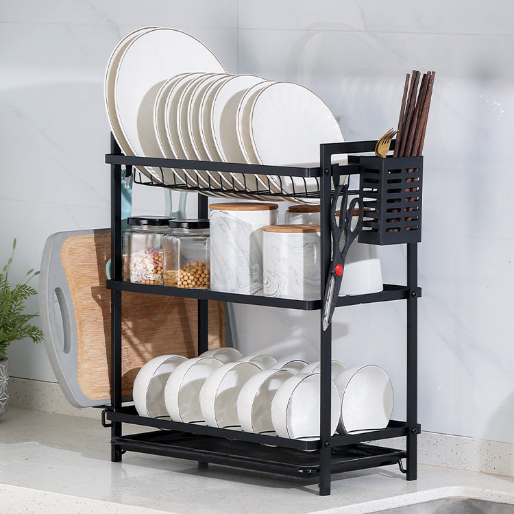 Double-layer Tableware Rack
