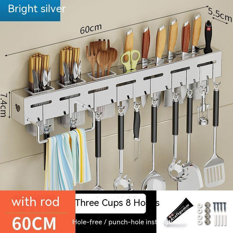 Kitchen Stainless Steel Knife Holder