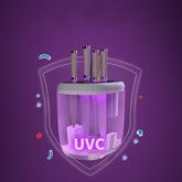 UV Kitchen Cutlery Storage Rack