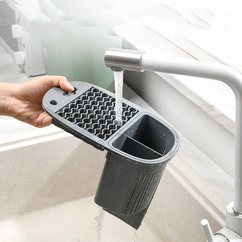 UV Kitchen Cutlery Storage Rack