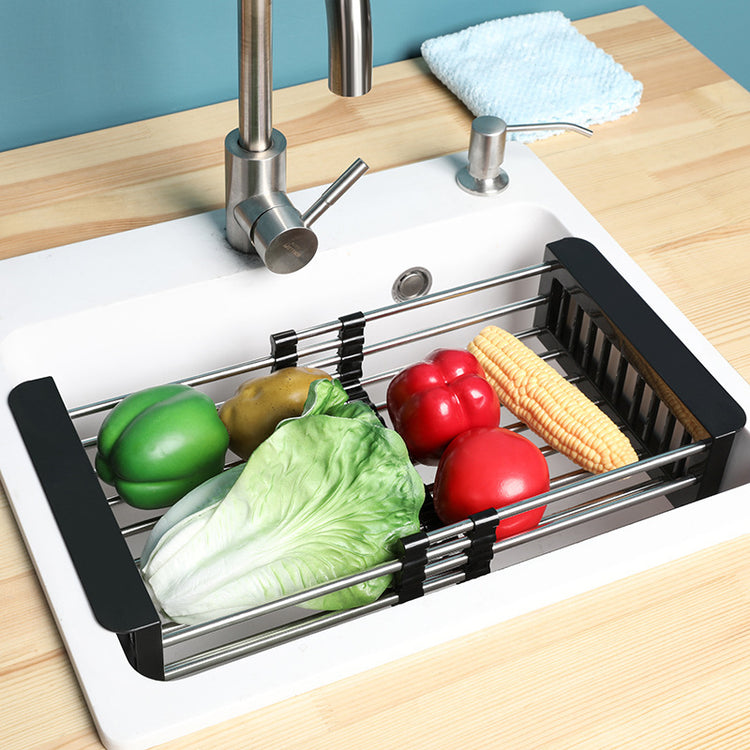 Kitchen Sink Retractable Drain Basket