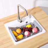 Kitchen Sink Retractable Drain Basket