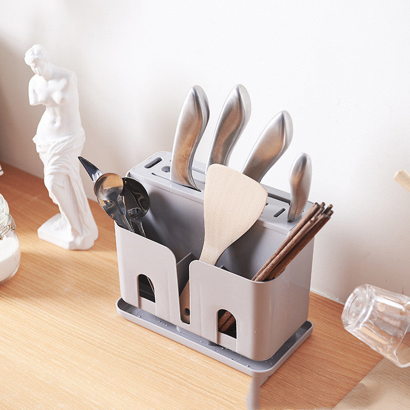 Chopsticks and Spoon Storage Shelf