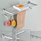 Bathroom Shelf Towel Rack