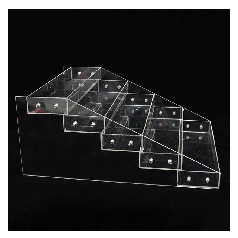 Acrylic Ladder Type Shelf
