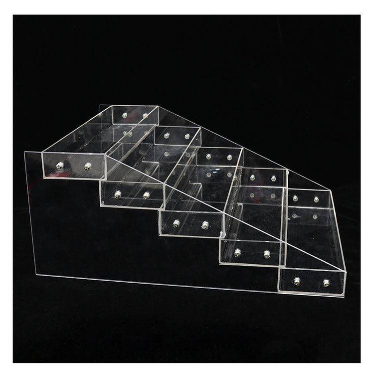 Acrylic Ladder Type Shelf