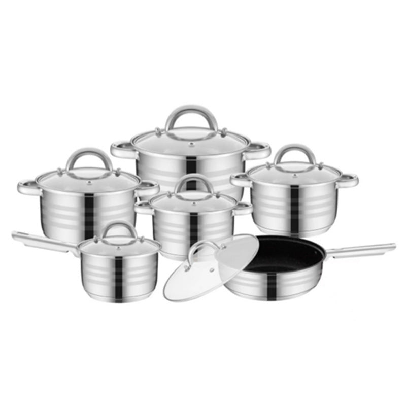 12PCs Cookware Set