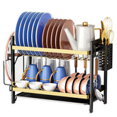 Double-layer Tableware Rack