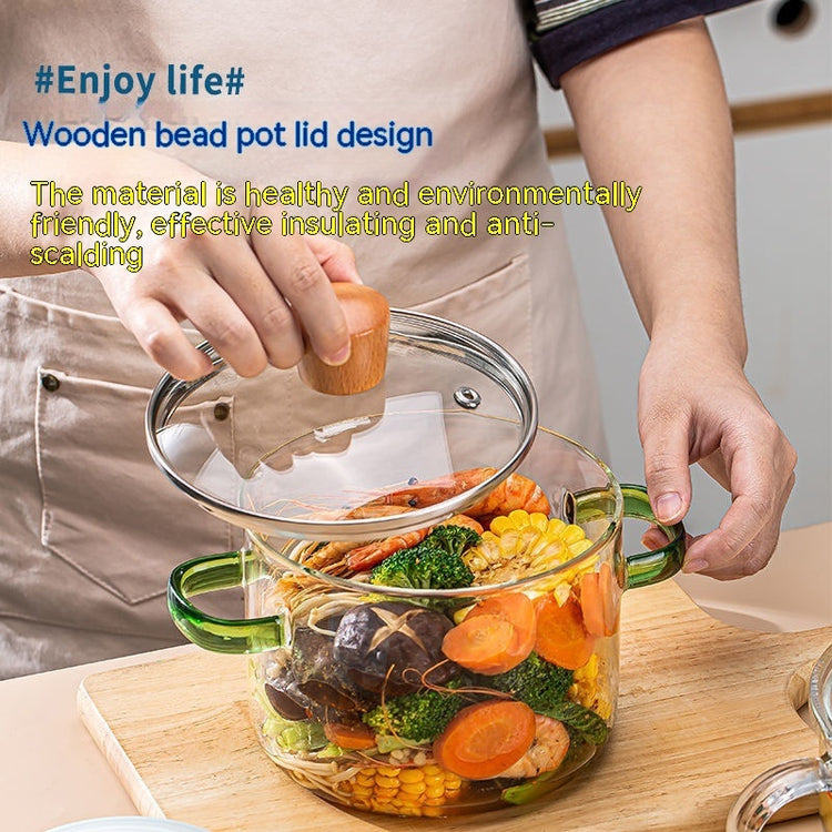  Transparent Glass Pot