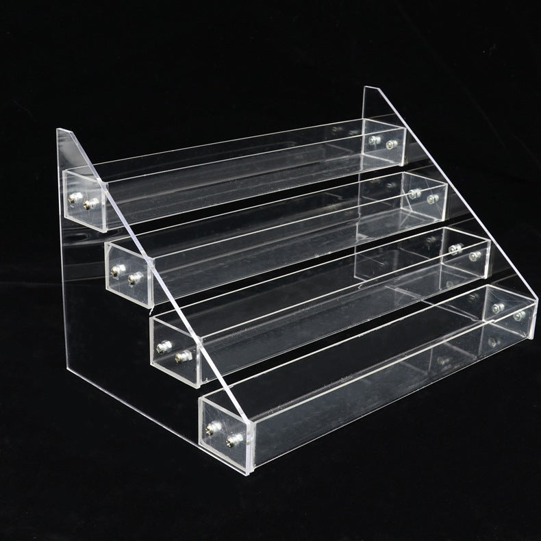 Acrylic Ladder Type Shelf