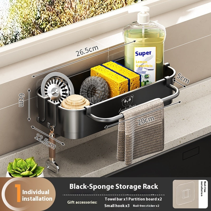  Wall-mounted Kitchen Sink Shelf