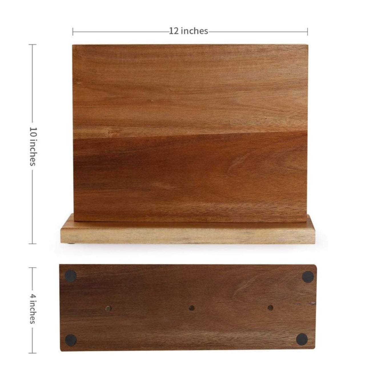  Acacia Mangium Magnetic Knife Holder