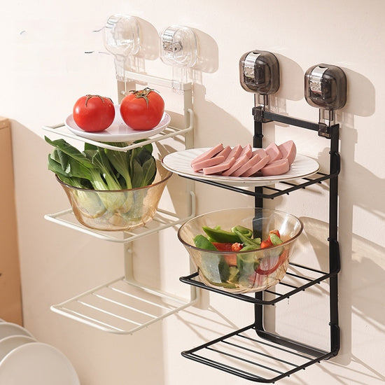 Suction Cup Kitchen Dish Rack