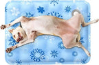 Pet Cooling Dog Mat for Cat Ice Gel Self Added Water Dog Cold Bed Mat Portable Durable Pet Ice Cushion For Small Big Dogs