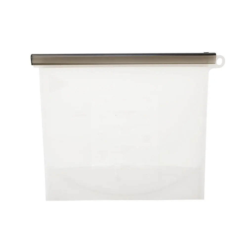 Silicone Bags Reusable Silicone Food Bag Airtight Seal Food Preservation Bag Food Grade for Vegetable, Liquid, Snack, Meat