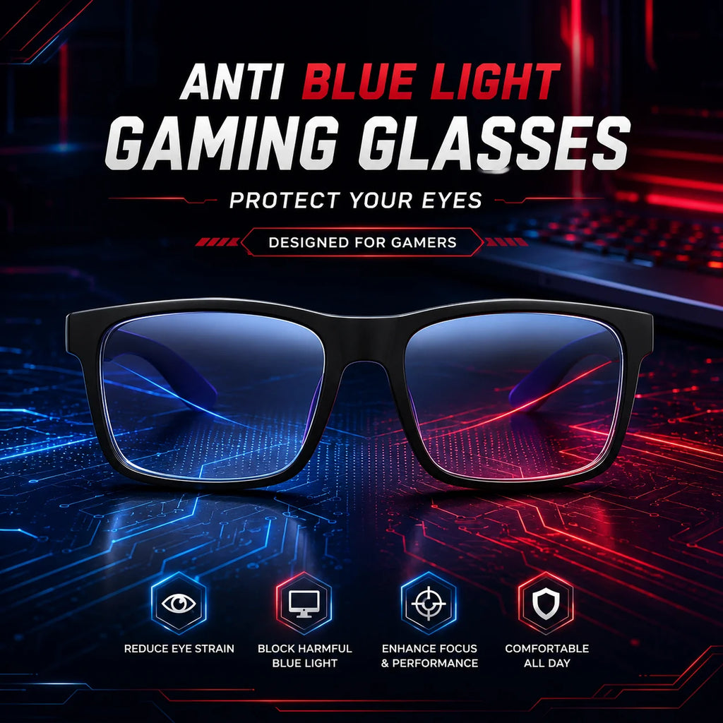 Blue Light Blocking Glasses Men Women Anti Fatigue Gaming Glasses Yellow Lens Computer Screen Eyewear for Office Reading