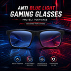 Blue Light Blocking Glasses Men Women Anti Fatigue Gaming Glasses Yellow Lens Computer Screen Eyewear for Office Reading