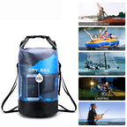 Waterproof Dry Bag 10L 20L Storage Pack Pouch For Swimming Trekking Rafting Boating Kayaking Rafting Drybags Backpack XD117Y