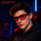 Blue Light Blocking Glasses Men Women Anti Fatigue Gaming Glasses Yellow Lens Computer Screen Eyewear for Office Reading