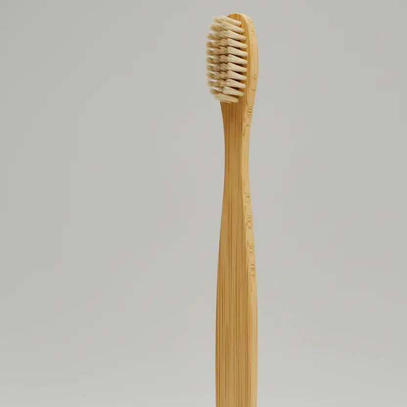 Bamboo Toothbrush Set – Natural Bristle Eco-Friendly Brushes
