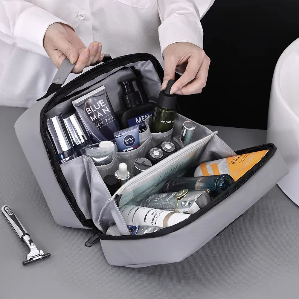 Hanging Toiletry Bag Large Capacity Waterproof Portable Travel Necessaire Case Cosmetic Bag for Men Women Beauty Wash Pouch