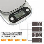 10kg/1g Digital Kitchen Scale High precision LCD Electronic Food Scale Jewelry Coffee Baking Portable High-quality Kitchen Tools