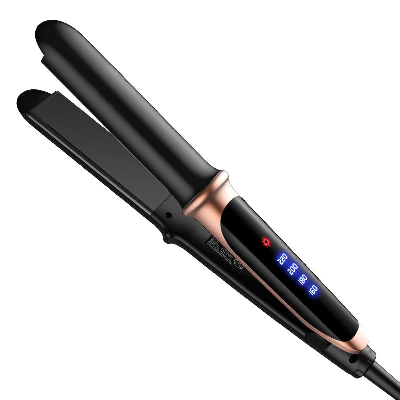 Flat Iron Hair Straightener 2 In 1 Professional Hair Straightener Hair Iron Curling Straightening Irons