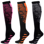 Compression Socks Running Sports Socks Medical Nursing 20-30mmhg for Flight Travel Pregnancy Edema Diabetes Varicose Veins Socks