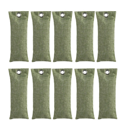 Bamboo Charcoal Bags – 10 pack front view