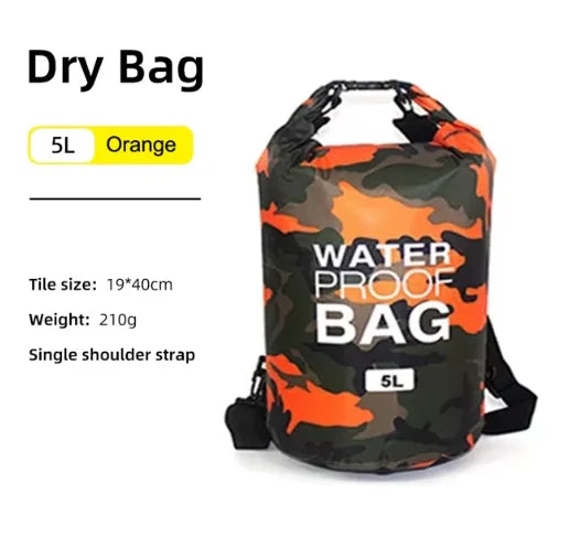 Waterproof Dry Bag 10L 20L Storage Pack Pouch For Swimming Trekking Rafting Boating Kayaking Rafting Drybags Backpack XD117Y