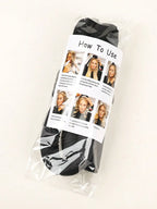 Heatless Curling Rod Headband No Heat Silk Ribbon Hair Roller Curls with Hair Claw Clip Lazy Natural Soft Wave DIY Styling Tool
