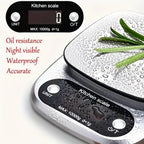 10kg/1g Digital Kitchen Scale High precision LCD Electronic Food Scale Jewelry Coffee Baking Portable High-quality Kitchen Tools