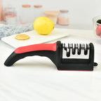 4-Stage Handheld Knife Sharpener Whetstone Stone Professional Chef Meat Cleaver Scissors Camping BBQ Home Kitchen Accessories