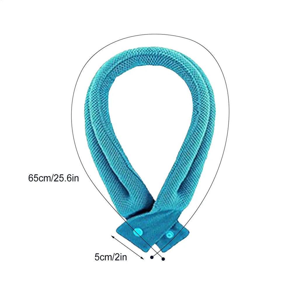 1Pcs Cooling Neck Wraps - Cooling Towels with Ice Polymer, Soft Breathable Neck Coolers for Summer Heat Sports Gym Workout Men