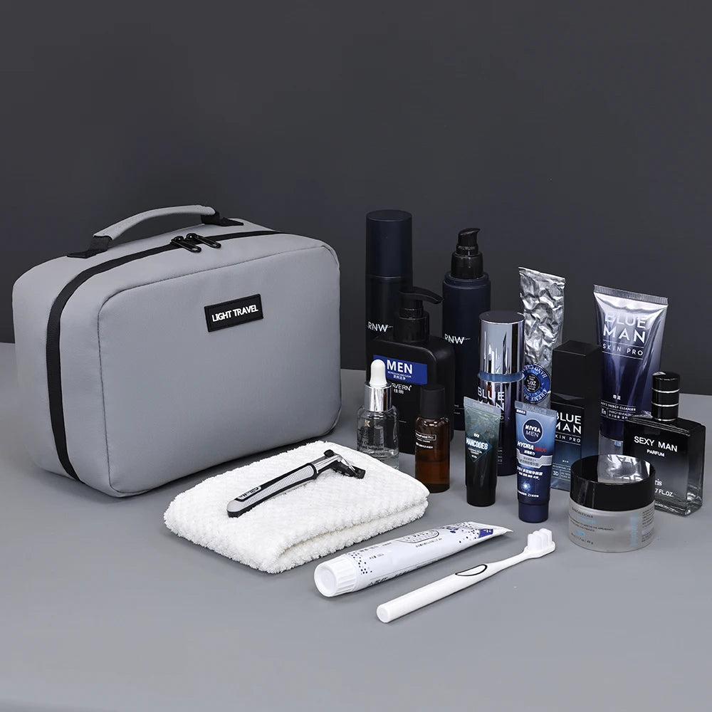Hanging Toiletry Bag Large Capacity Waterproof Portable Travel Necessaire Case Cosmetic Bag for Men Women Beauty Wash Pouch