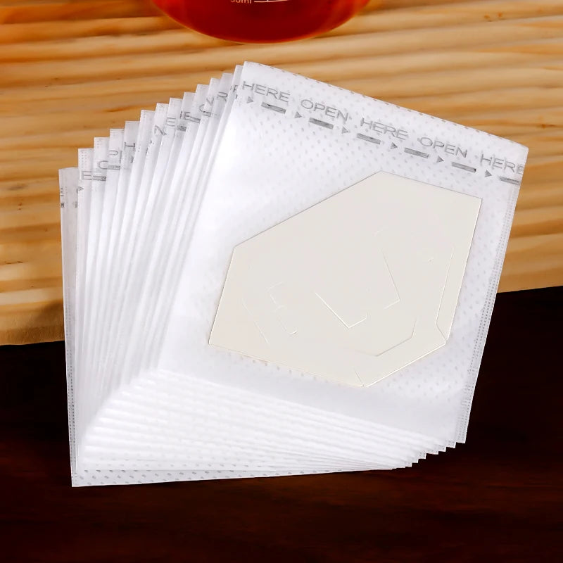 Available Eco-Friendly Material Ear Style Disposable Portable Cold Brew Paper Drip Coffee Filter Bag