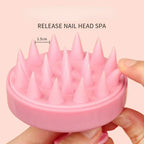 Soft Silicone Scalp Massage Brush  Hair Washing Comb Shower Bath Body Massage Brush Anti-slip Hair Care Cleaning Tool