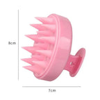 Soft Silicone Scalp Massage Brush  Hair Washing Comb Shower Bath Body Massage Brush Anti-slip Hair Care Cleaning Tool