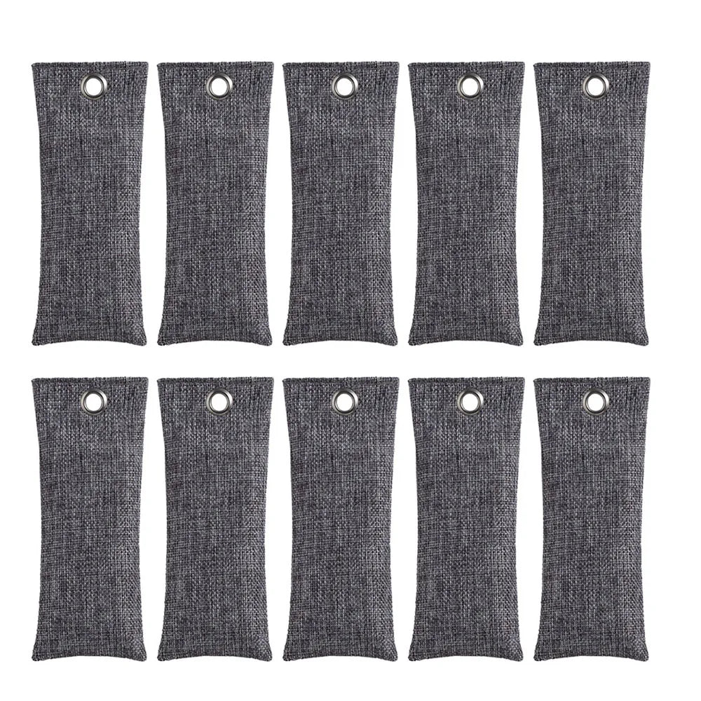 Bamboo Charcoal Bags – 10 pack front view