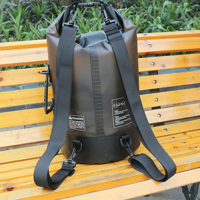 Waterproof Dry Bag 10L 20L Storage Pack Pouch For Swimming Trekking Rafting Boating Kayaking Rafting Drybags Backpack XD117Y