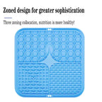 Pet Lick Silicone Mat Slow Feeder Dog Food Plate Bathing Distraction Sucker Training Feeder for Dogs Kitchen Supplies