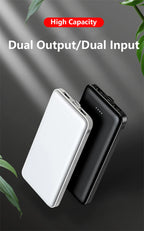 Slim Power Bank 20000mAh 5V 2A Portable Charger for Heated Vest Jacket Power Bank for Xiaomi Mi iPhone Air Conditioning Clothing