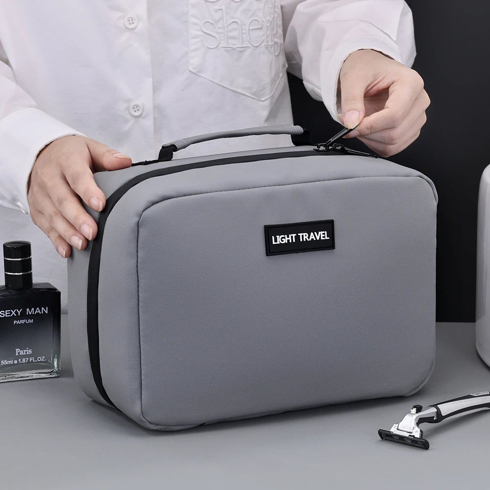 Hanging Toiletry Bag Large Capacity Waterproof Portable Travel Necessaire Case Cosmetic Bag for Men Women Beauty Wash Pouch