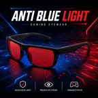 Blue Light Blocking Glasses Men Women Anti Fatigue Gaming Glasses Yellow Lens Computer Screen Eyewear for Office Reading