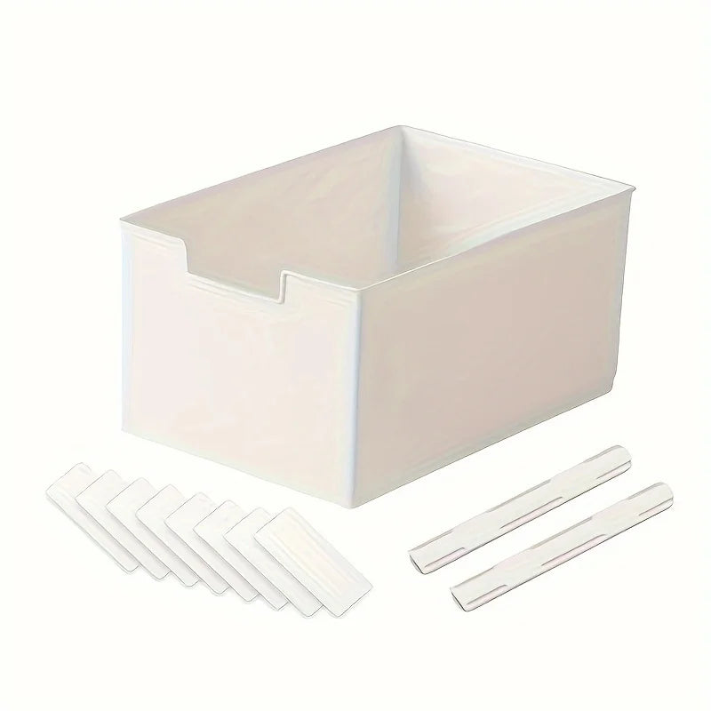 1pc kitchen spice track drawer storage box cabinet sundry organizer basket intimates cosmetics pull-out storage box