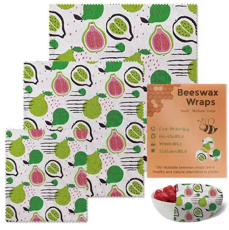 reusable beeswax food wraps