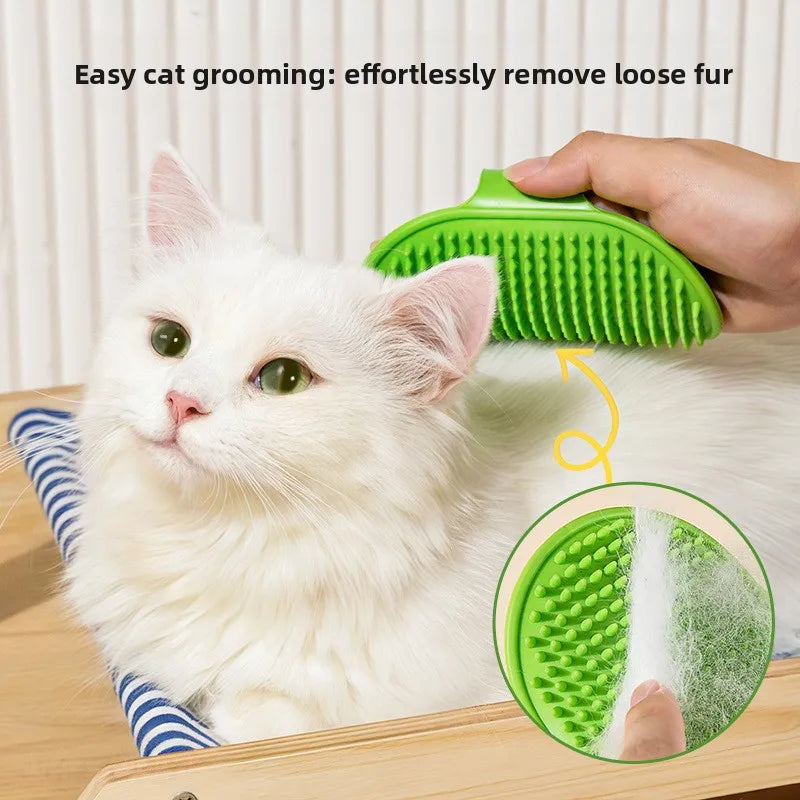 Cat Scratcher Wall Corner Cat Massager Self-Grooming Brush Cat Itch Scratcher for Table Leg Corner Catnip Toy Pet Supplies