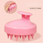 Soft Silicone Scalp Massage Brush  Hair Washing Comb Shower Bath Body Massage Brush Anti-slip Hair Care Cleaning Tool