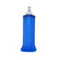 Collapsible Silicone Water Bottle with Bite Valve, Space Saving Foldable Water Container for Travel Camping Hiking Running
