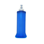 Collapsible Silicone Water Bottle with Bite Valve, Space Saving Foldable Water Container for Travel Camping Hiking Running